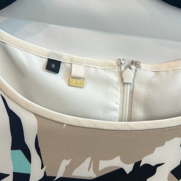 4C Silk Geometric Print Shift Dress - Picture 2 of 7